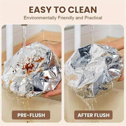 Reusable Aluminum Foil Food Cover