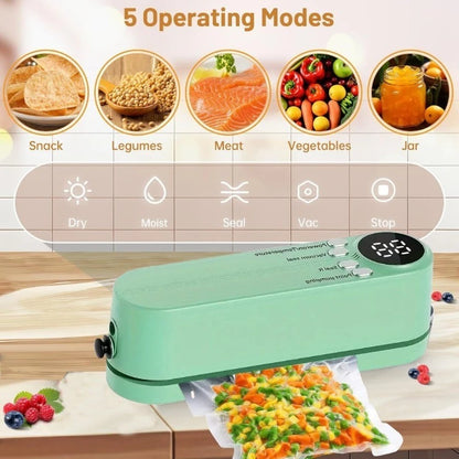 Cordless Food Automatic Vacuum Sealing Machine