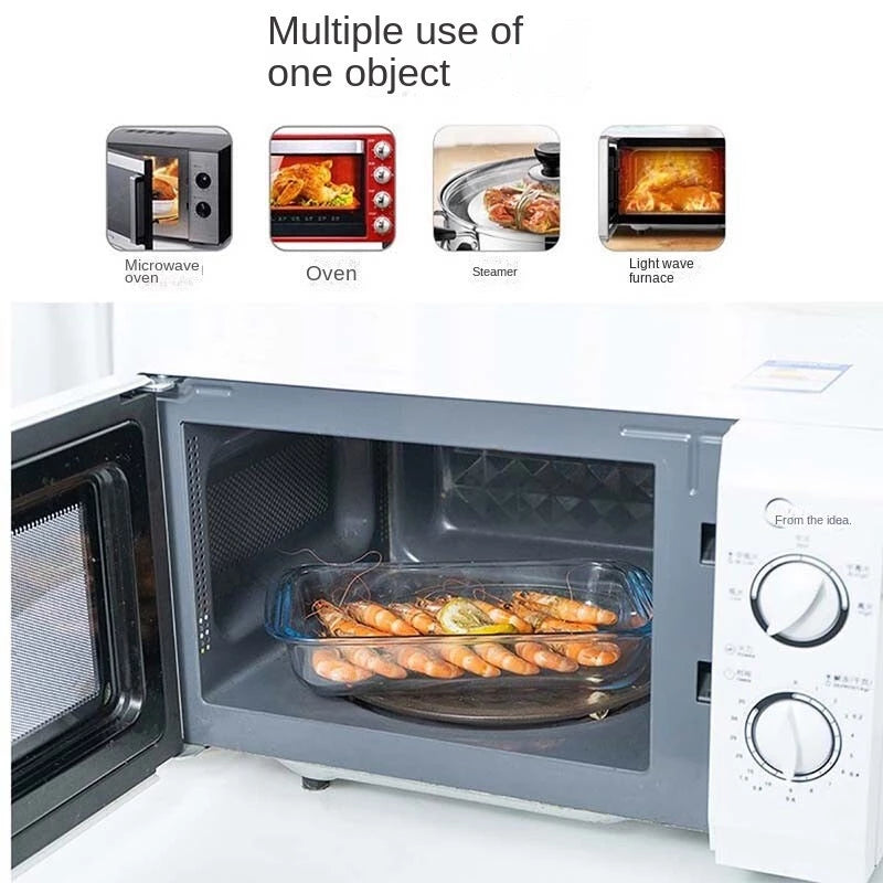 High Borosilicate Glass Baking Pan