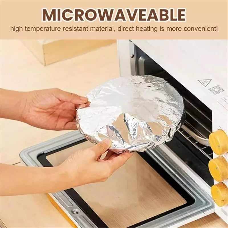 Reusable Aluminum Foil Food Cover