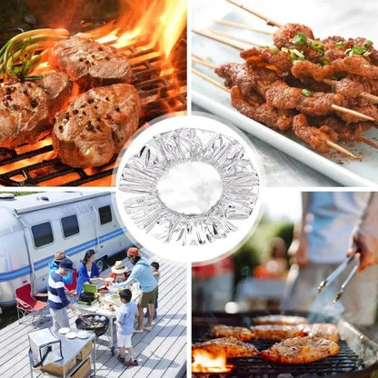 Reusable Aluminum Foil Food Cover