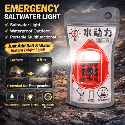 Emergency Saltwater LED Lamp