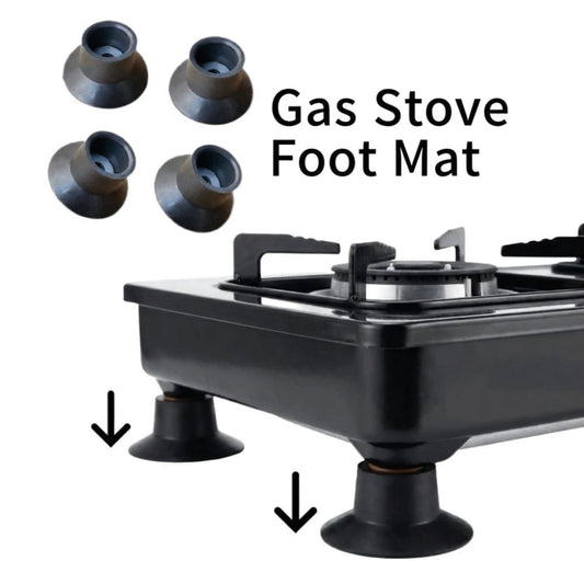 4PCS Gas Stove Non-Slip Foot Mats