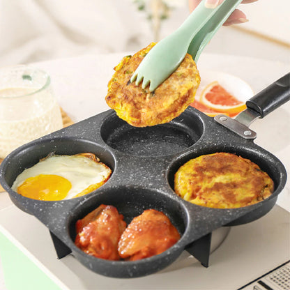 4-Hole Non-stick Egg Frying Pan