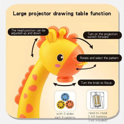 Children's Projector Drawing Table