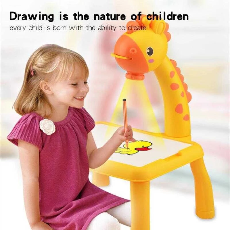 Children's Projector Drawing Table