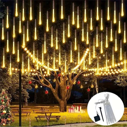 50CM LED Solar Meteor Shower Lights