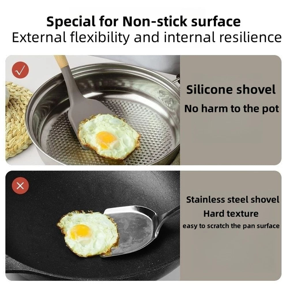 19pcs Silicone Kitchen Utensils Set