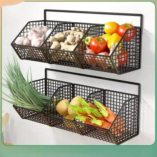 Kitchen Wall Hanging Shelf Rack