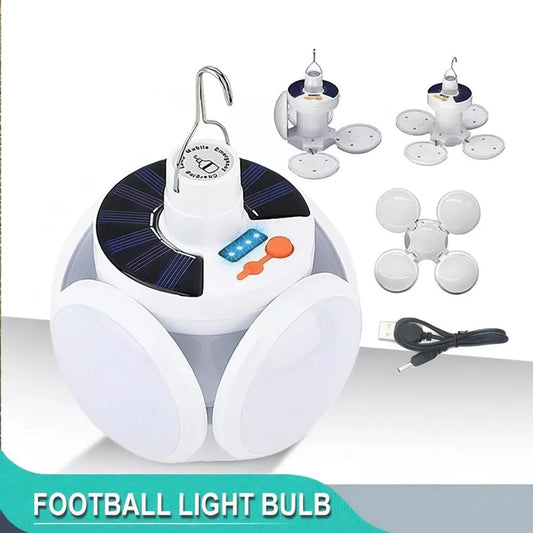 Foldable Football UFO Light Bulb