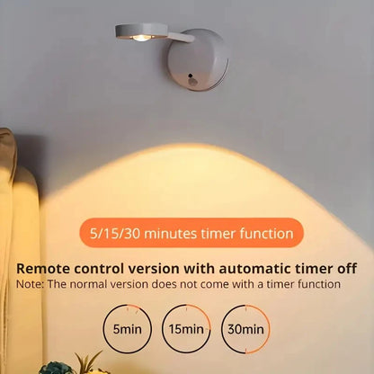 LED Motion Sensor Wall Light Spotlight