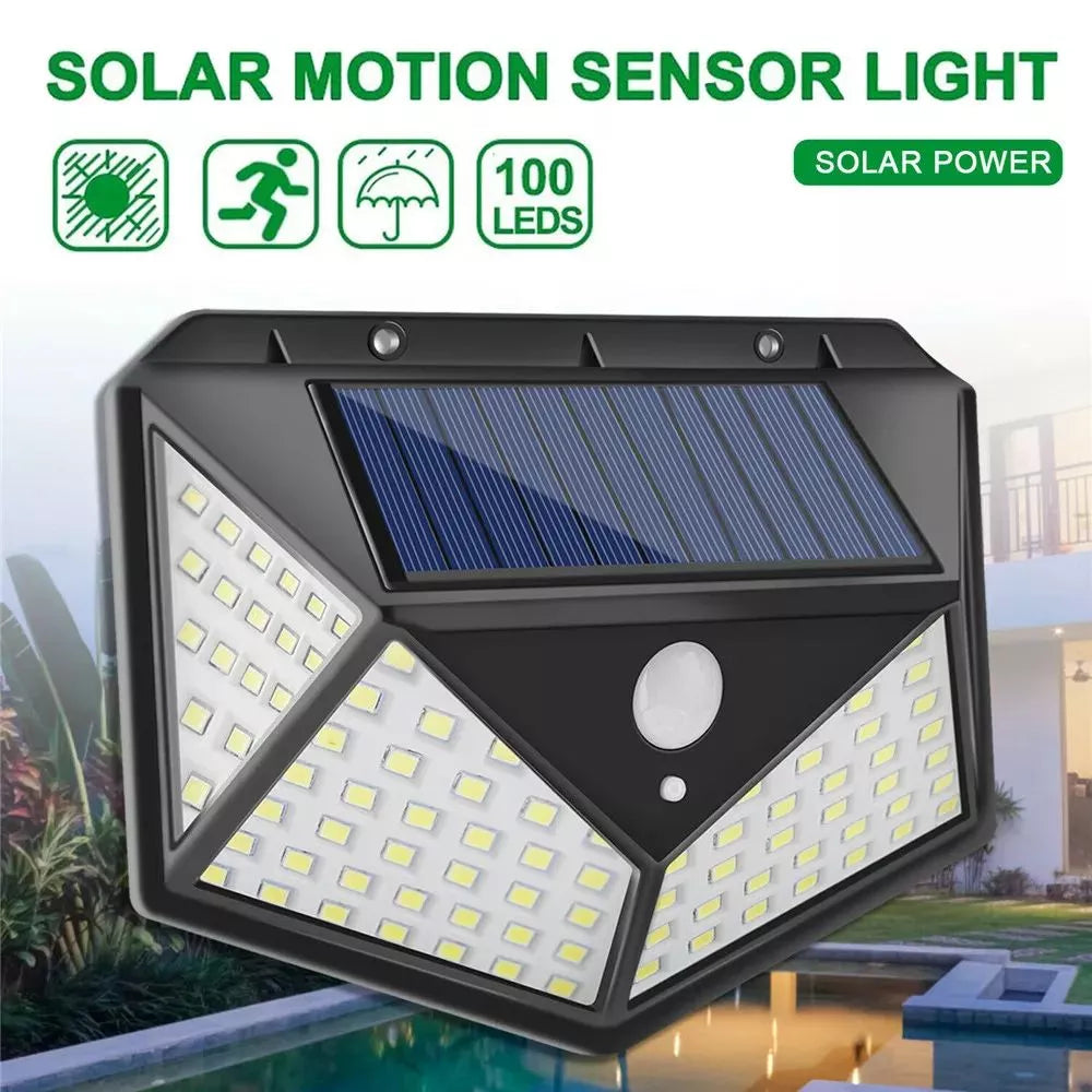 Solar Motion Sensor LED Lights