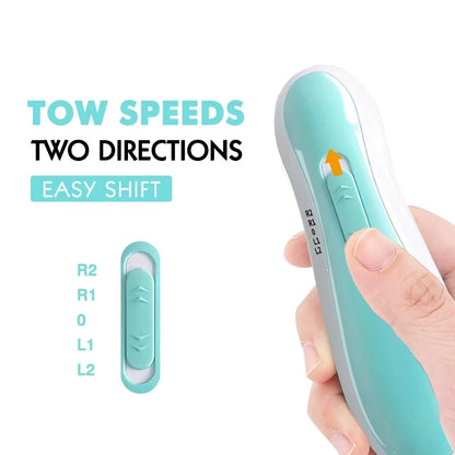 Electric Baby Nail Trimmer with LED Light