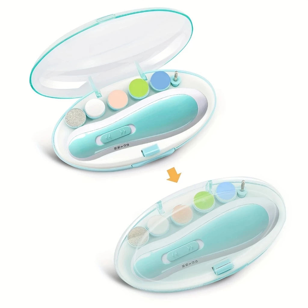 Electric Baby Nail Trimmer with LED Light