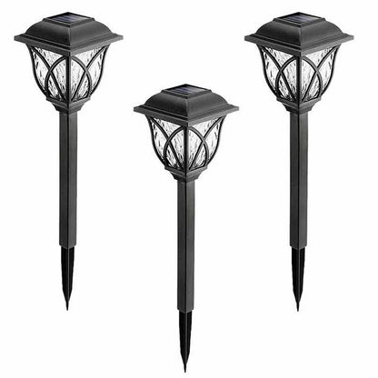 LED Solar Retro Pathway Lights