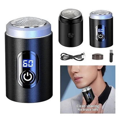LCD Display Portable MINI Electric Shaver for Men